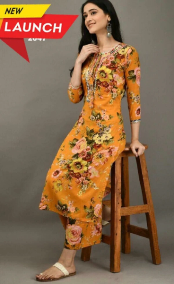 KURTI-PALAZZO SET